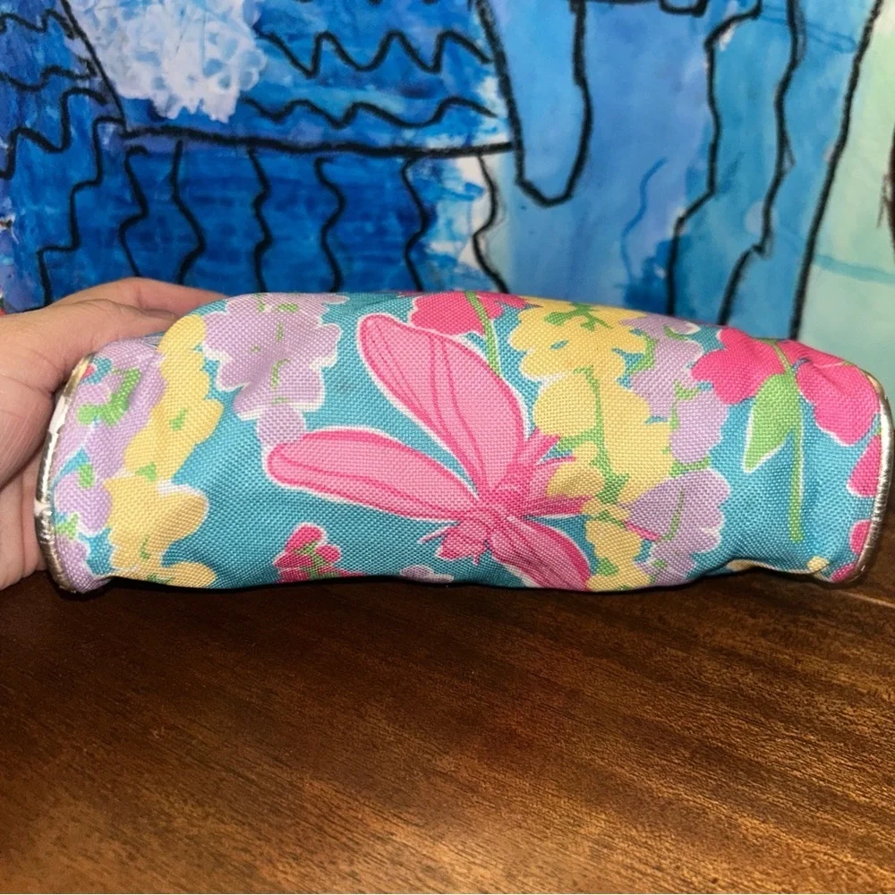 Lilly Pulitzer Vibrant Floral Cosmetic Bag
